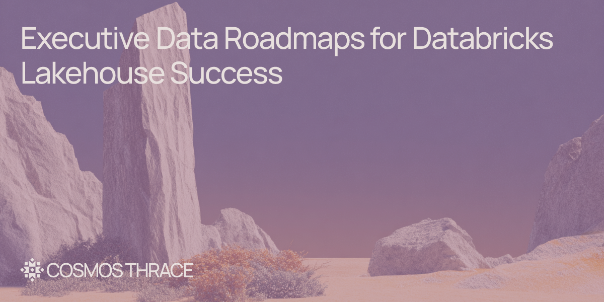 Executive Data Roadmaps for Databricks Lakehouse Success