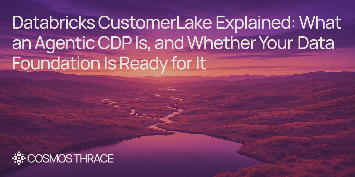 Databricks Cdp Databricks CustomerLake Explained: The Agentic CDP, and How to Get Ready