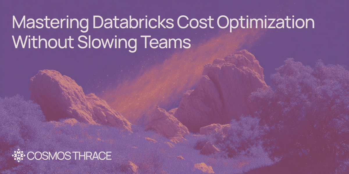 Databricks Cost Optimization Without Slowing Teams